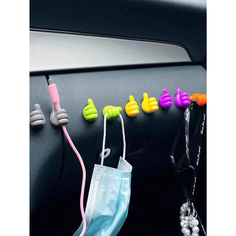 5pcs Set Multicolored Thumb Grip Hook