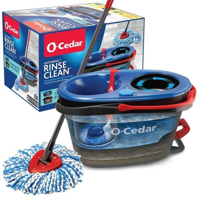 O-Cedar RinseClean Clean Water Spin Mop and Bucket System | Clean with Clean Water | Removes 99% of Bacteria || STEPHEN