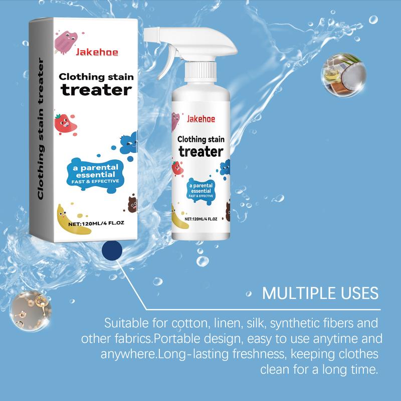 Stain Treater Spray-Newborn & Baby Essentials-No Dry Cleaning Food, Grease, Coffee Off Laundry,Underwear, Fabric