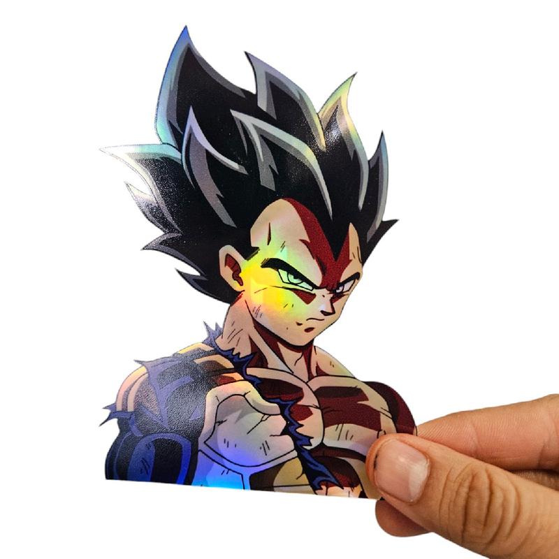 Saiyans Peeker sticker durable vinyl vinyl sticker