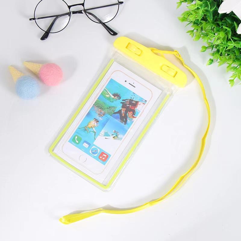 Waterproof Phone Bag, Clear PVC Air Bag Phone Cover, Cell Phone Storage Bag For Swimming, Pooltime, Watertoys, Beachtrip