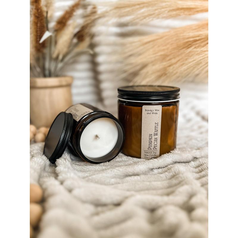 Pumpkin Pecan Waffle Soy Candle