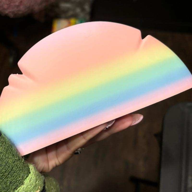 3D printed rainbow mushroom decorative shelf for indoors Shelves Installation