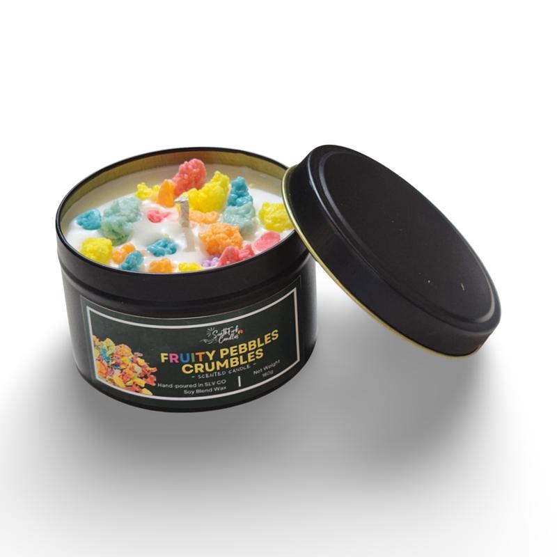 Fruity Pebbles Scented Candle with 180g of wax