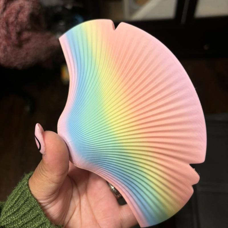 3D printed rainbow mushroom decorative shelf for indoors Shelves Installation