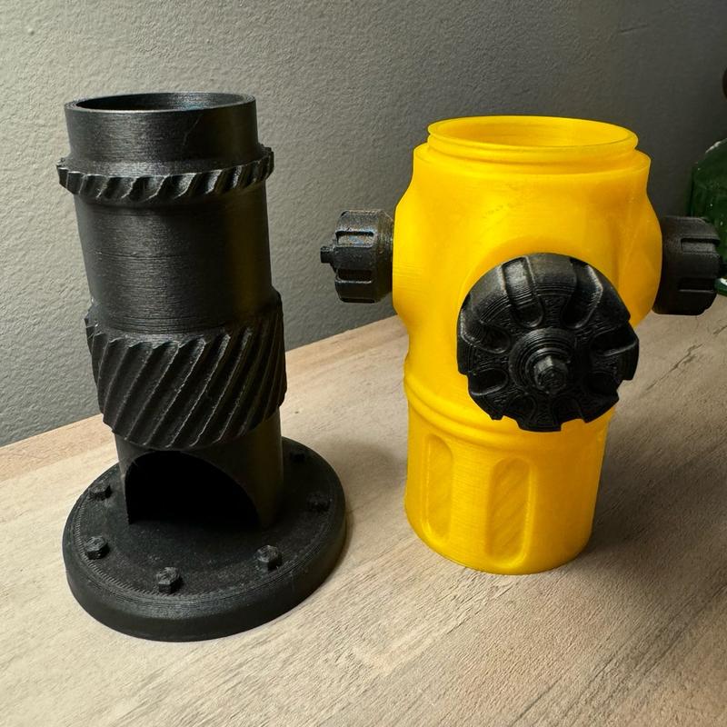 Fire Hydrant Stash Container by Thinair3D